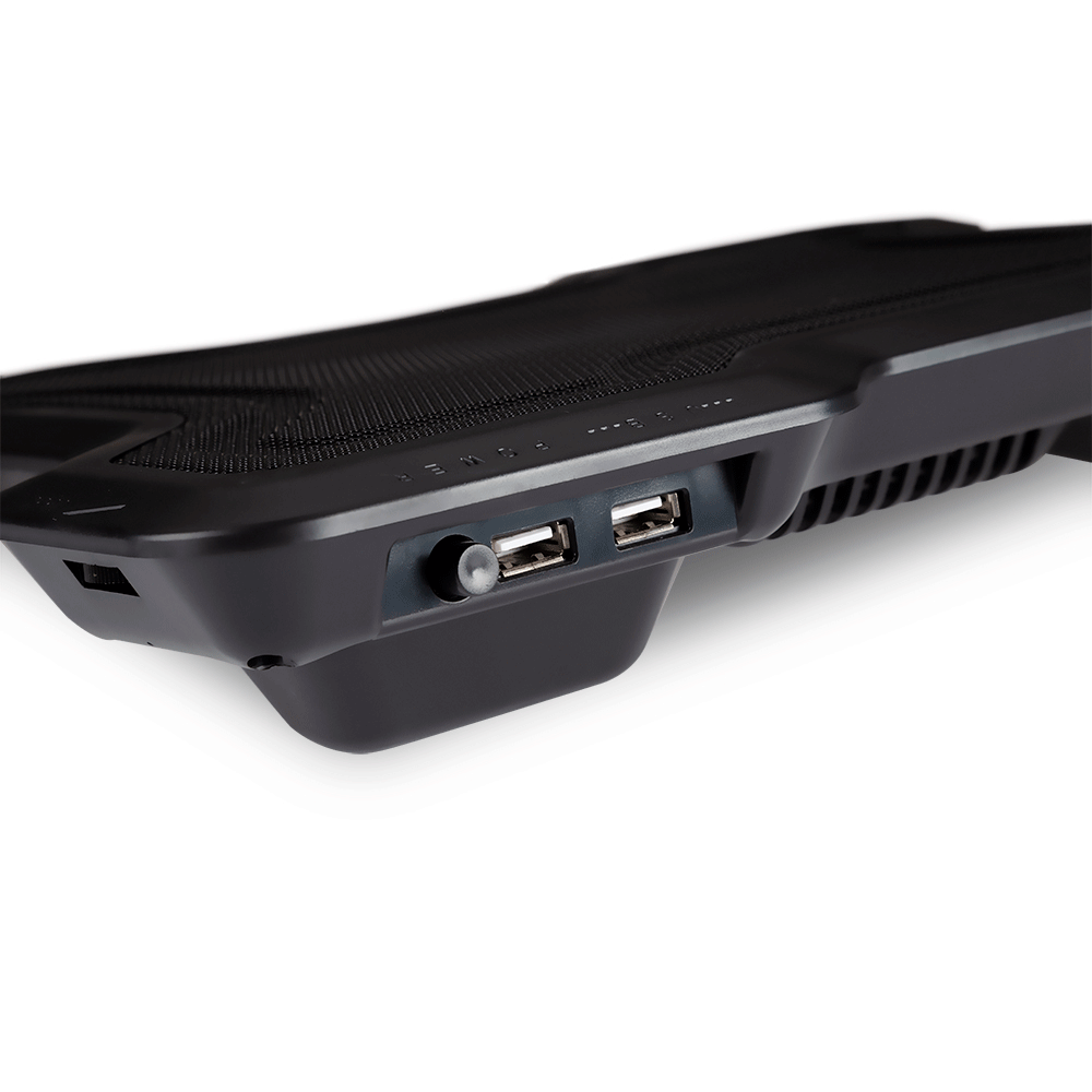 BASE MAXPRINT MX LED PARA NOTEBOOK PRETO (foto 4) — H&H Suprimentos Corporativos