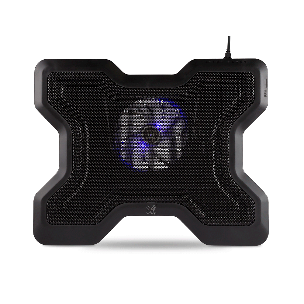BASE MAXPRINT MX LED PARA NOTEBOOK PRETO (foto 3) — H&H Suprimentos Corporativos