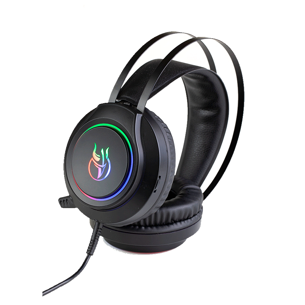 HEADSET GAMER KROSS EBORH, USB + 2XP2 - KE-HS105 PRETO (foto 3) — H&H Suprimentos Corporativos