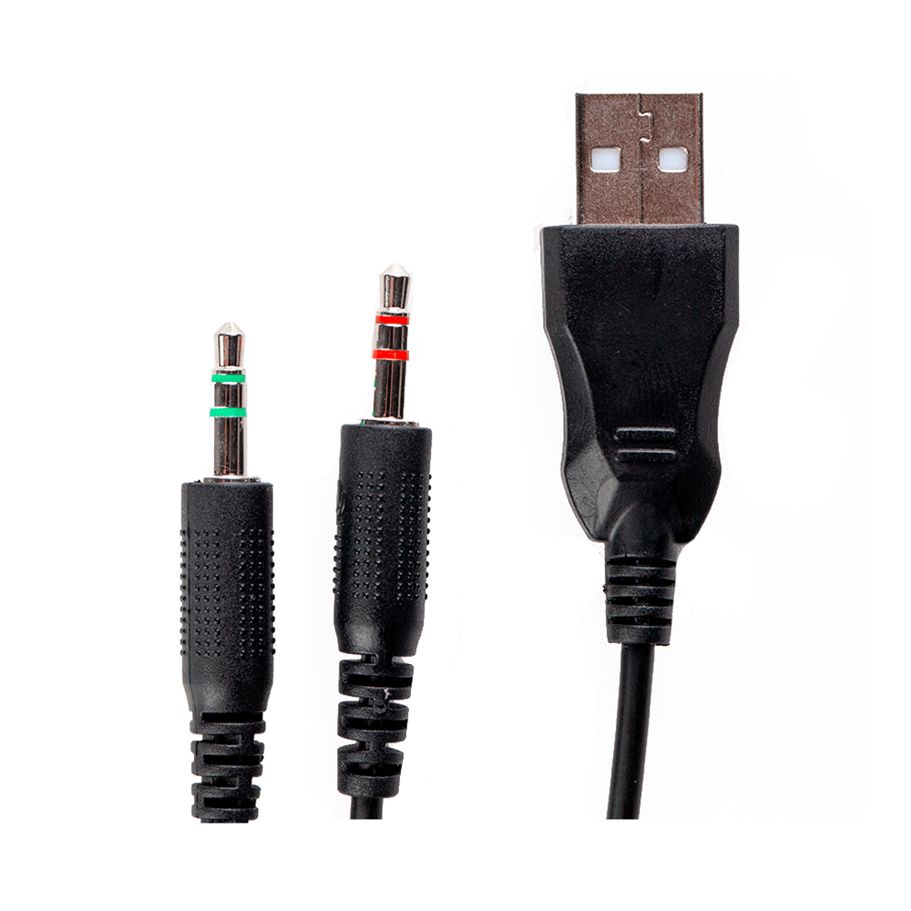 HEADSET GAMER KROSS EBORH, USB + 2XP2 - KE-HS105 PRETO (foto 6) — H&H Suprimentos Corporativos