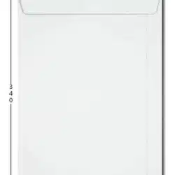 ENVELOPE SACO KRAFT BRANCO 240X340, PACOTE COM 100 (foto 2) — H&H Suprimentos Corporativos