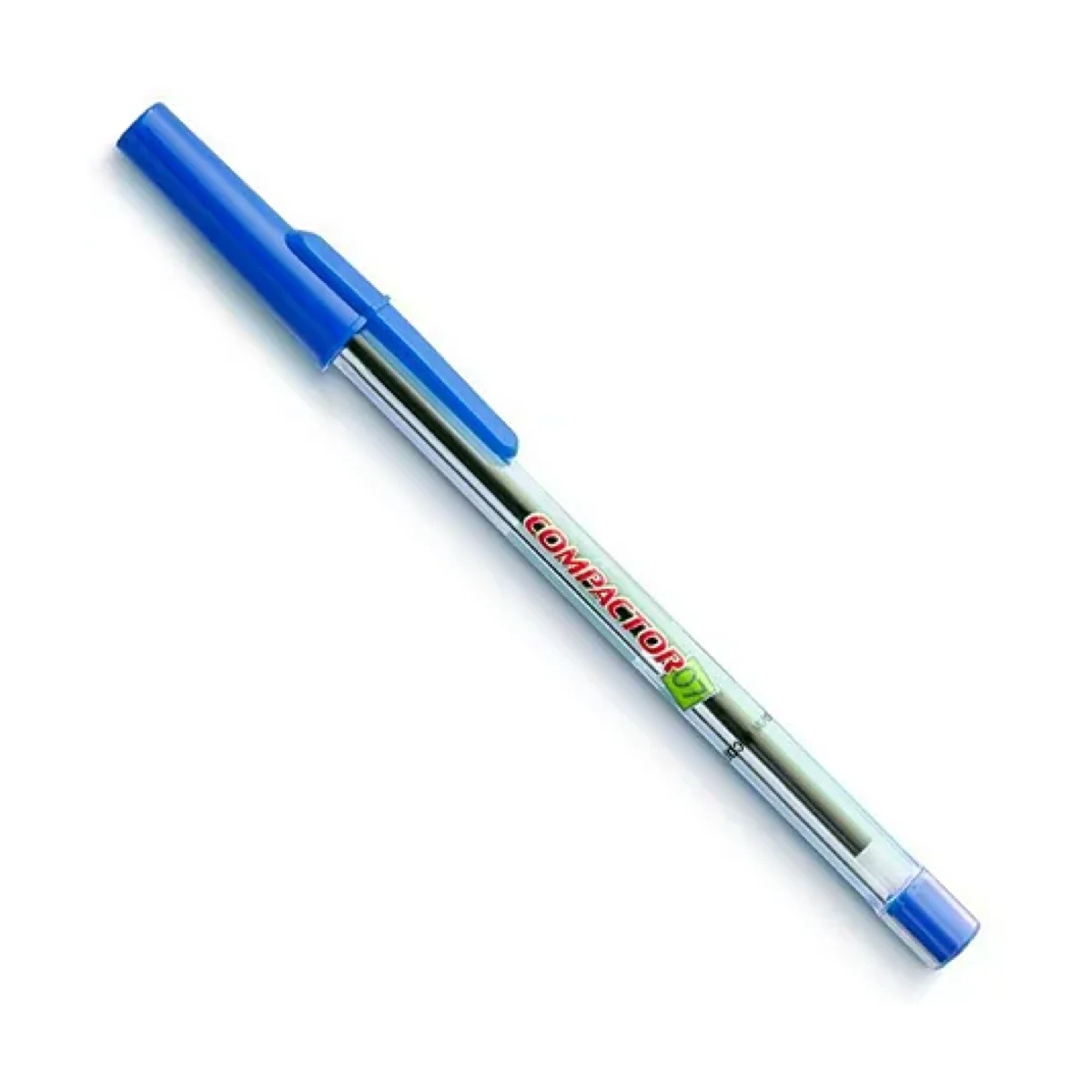 Caneta Esferográfica Compactor, Ponta Fina 0.7mm, AZUL - Caixa com 50 unidades (foto 2) — H&H Suprimentos Corporativos