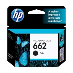 CARTUCHO HP 662 BLACK ORIGINAL — H&H Suprimentos Corporativos