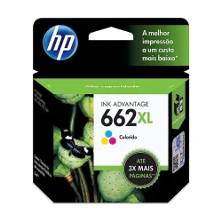 CARTUCHO HP 662XL COLOR ORIGINAL — H&H Suprimentos Corporativos