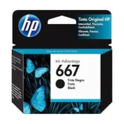 CARTUCHO HP 667 BLACK ORIGINAL — H&H Suprimentos Corporativos