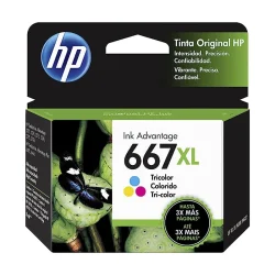 CARTUCHO HP 667XL COLOR ORIGINAL — H&H Suprimentos Corporativos