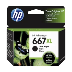 CARTUCHO HP 667XL BLACK ORIGINAL — H&H Suprimentos Corporativos