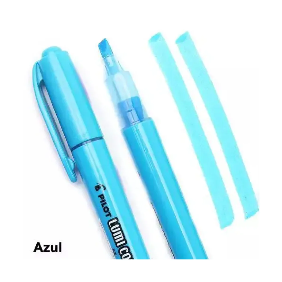 CANETA MARCA TEXTO LUMI COLOR AZUL 200-S PILOT (foto 2) — H&H Suprimentos Corporativos
