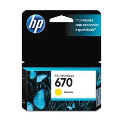 CARTUCHO HP 670 AMARELO ORIGINAL — H&H Suprimentos Corporativos