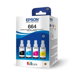 KIT 4 TINTAS EPSON 664 ORIGINAL — H&H Suprimentos Corporativos