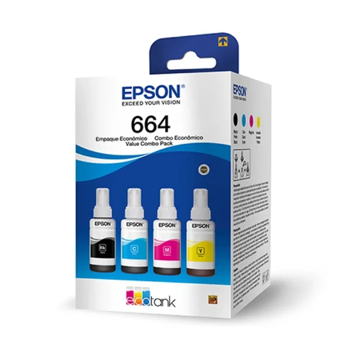 KIT 4 TINTAS EPSON 664 ORIGINAL — H&H Suprimentos Corporativos