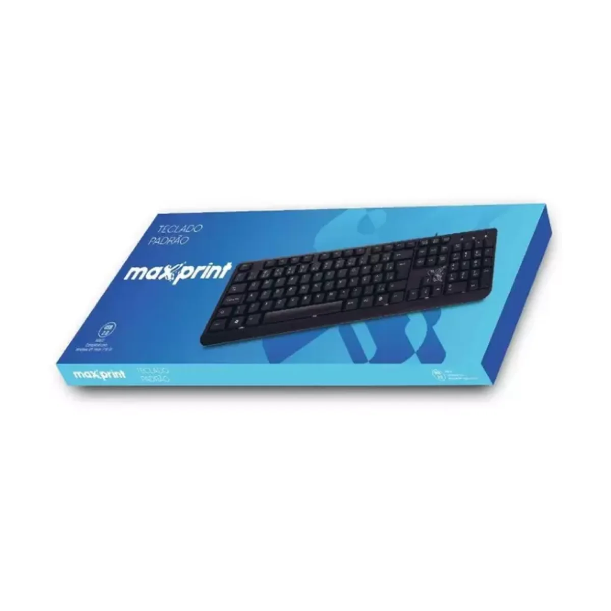 TECLADO MAXPRINT PADRÃO USB — H&H Suprimentos Corporativos
