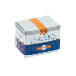 CLIPES PARA PAPEL 4/0 CAIXA COM 420 UNIDADES - BRW — H&H Suprimentos Corporativos