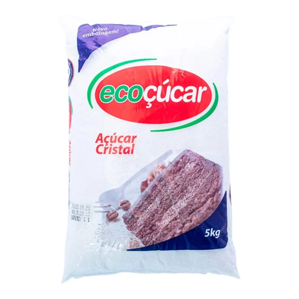 Açúcar cristal ecocucar 5 kg