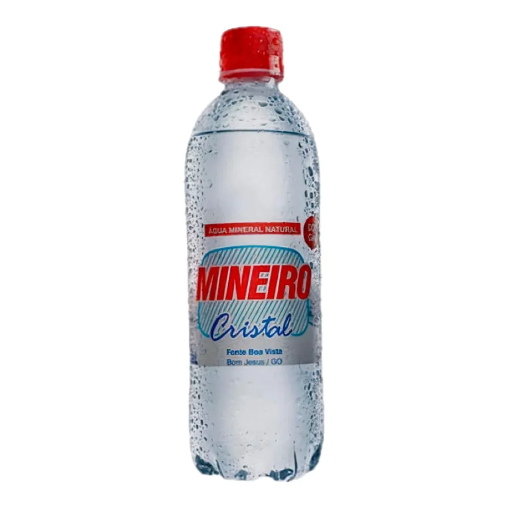 Água mineral mineiro com gás 500 ml