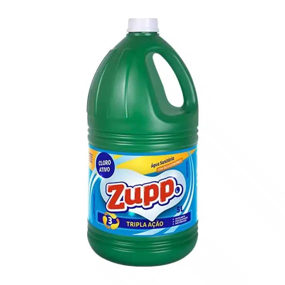 Água sanitária zupp tradicional 5 litros
