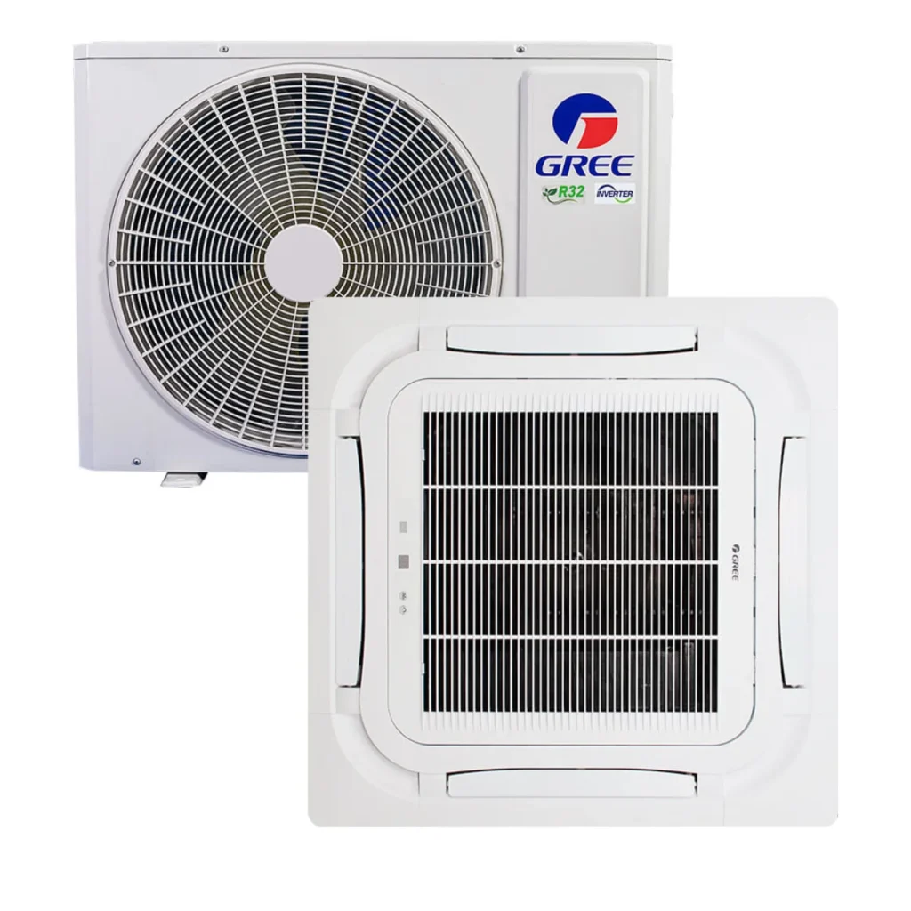 Ar-condicionado cassete gree g-prime inverter compact 36.000 btus frio GULD36...