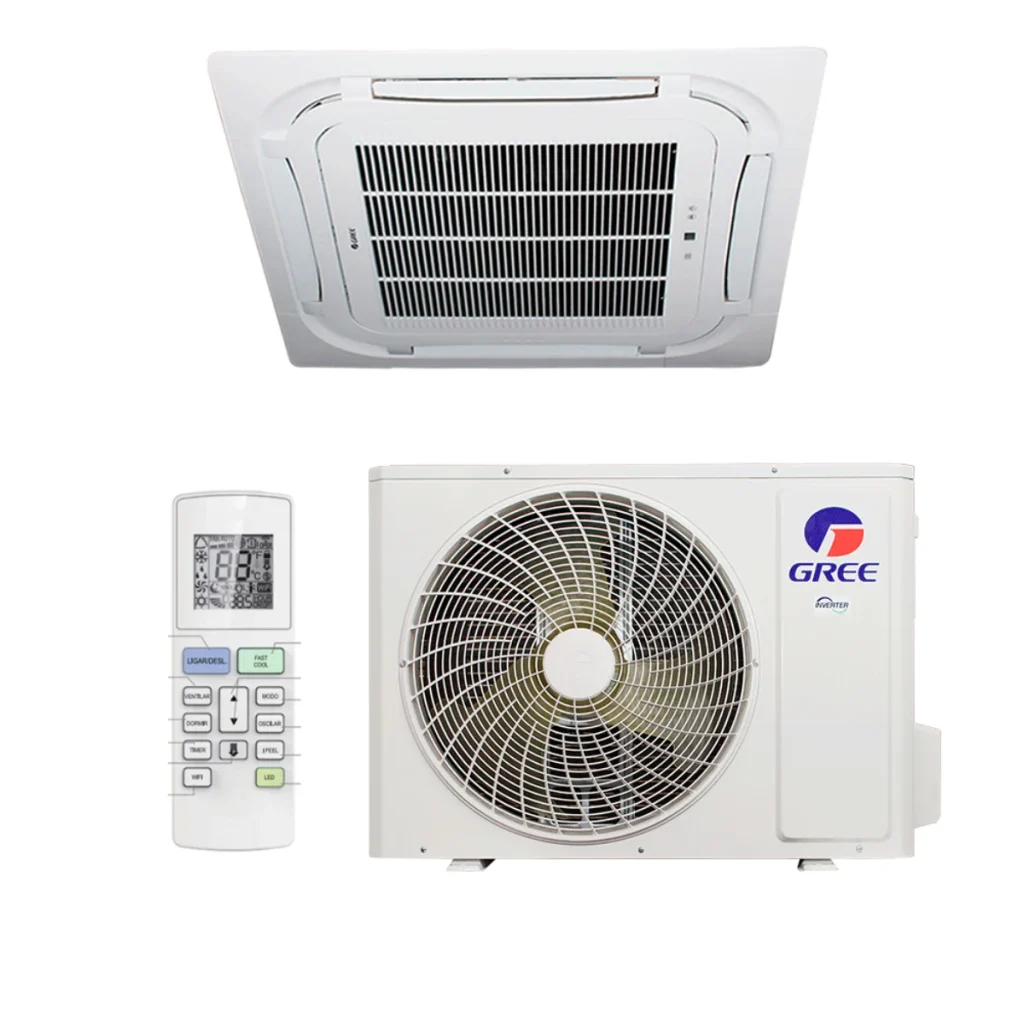 Ar-condicionado cassete gree g-prime inverter Plus 24.000 btus frio GULD24T1/A-S
