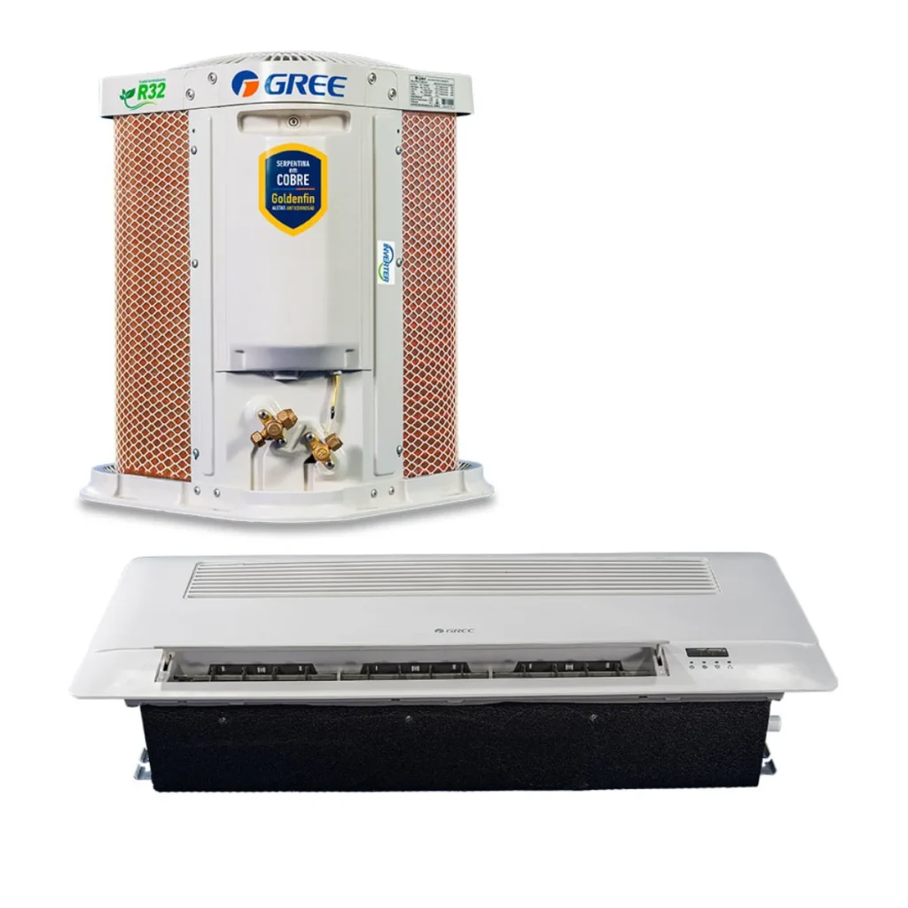Ar-condicionado gree split Hi-wall g-línea inverter 9.000 btus frio GKC09DA-D...