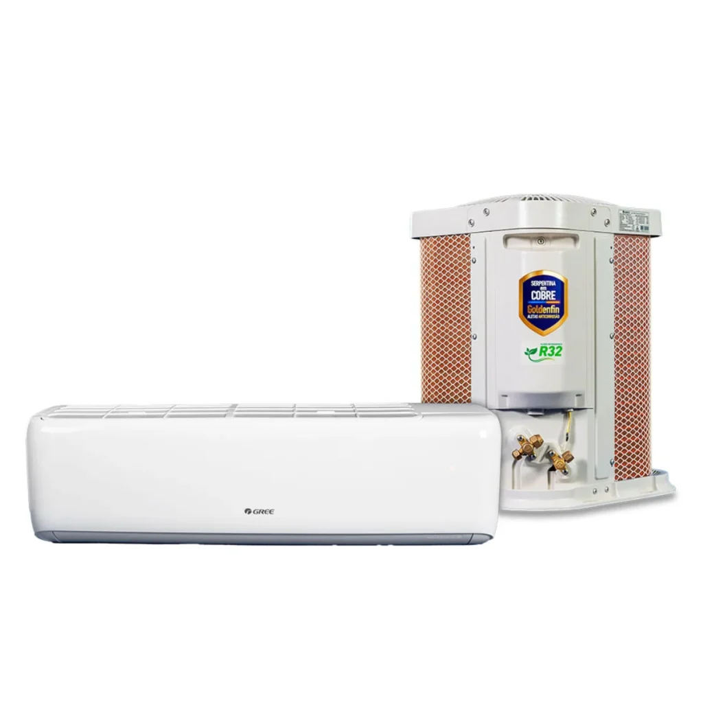 Ar-condicionado gree split Hi-wall g-Top auto inverter 9.000 btus quente e fr...