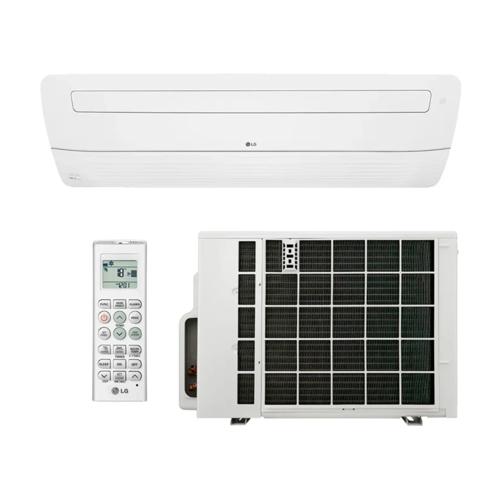 Ar-condicionado lg cassete 1 via inverter 18.000 btus quente/frio ATUW18GTLP1
