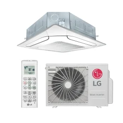 Ar-condicionado LG Cassete Tropical Inverter 24.000 BTUs Quente e Frio ATUW24GPLP1 — H&H Suprimentos Corporativos