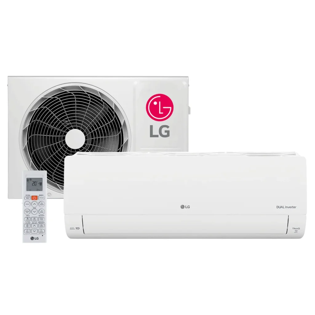 Ar-condicionado lg dual inverter voice +ai 18.000 btus frio WI-FI S3-Q18KL31B