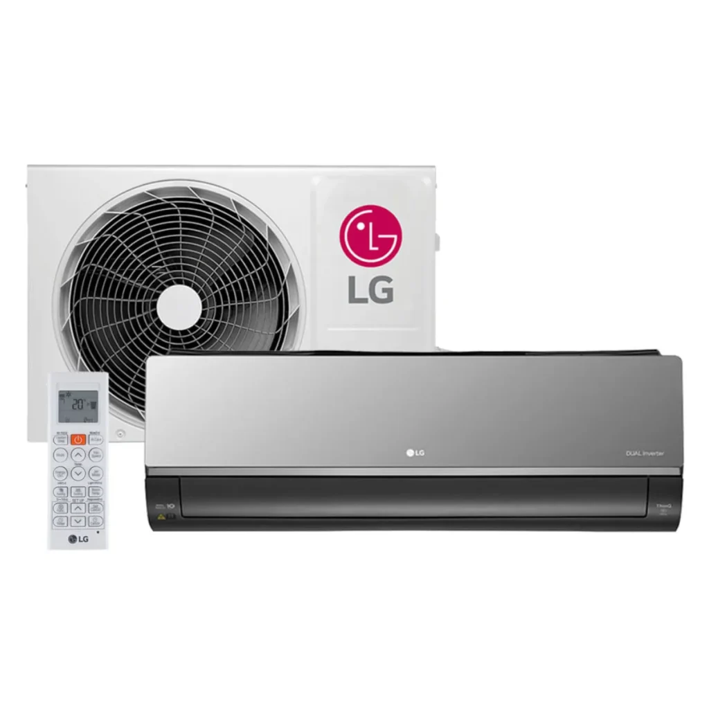 Ar-condicionado lg dual inverter voice artcool 12.000 btus frio WI-FI S3-Q12J...