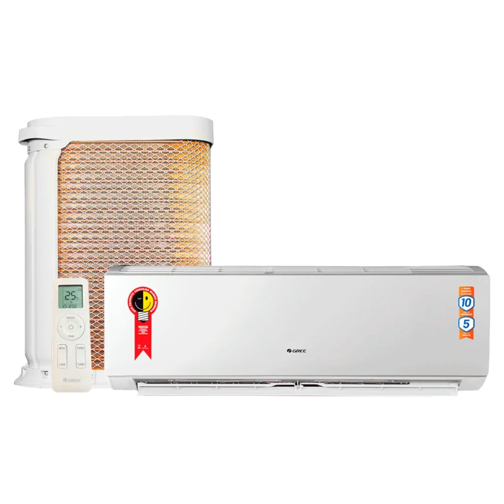 Ar-condicionado split Hi-wall gree g-Top Plus on/off 9.000 btus frio GWC09AAB...