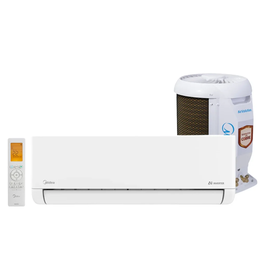 Ar-condicionado split Hi wall midea ai airvolution inverter 18.000 btus frio...