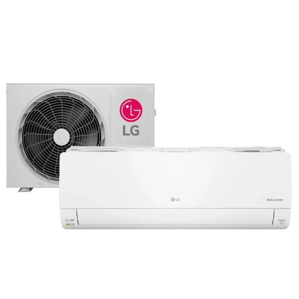 Ar-condicionado split lg dual inverter voice UV nano 12.000 btus quente/frio...
