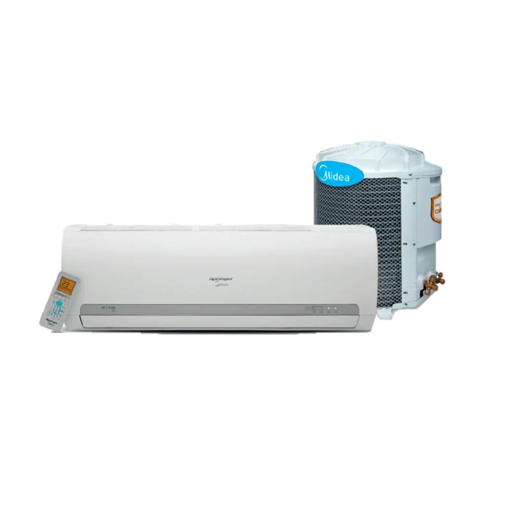 Ar-condicionado split midea airvolution inverter 18.000 btus quente/frio