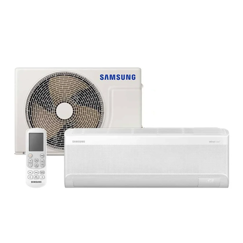 Ar-condicionado split Samsung inverter windfree ai 9.000 btus frio WI-FI AR09...