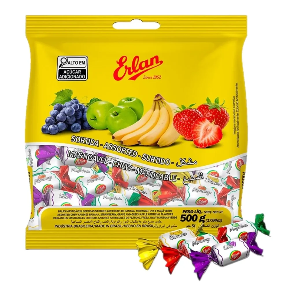 Bala erlan sortidas 500 g