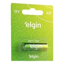 Bateria Alcalina 27A Elgin 12 V — H&H Suprimentos Corporativos