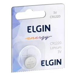 Bateria de Lítio Elgin CR1220 3 V Unidade — H&H Suprimentos Corporativos