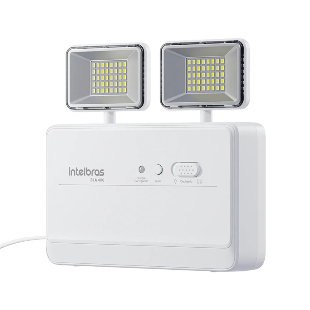Bloco de iluminação de emergência Intelbras bla 400 autônomo Bivolt