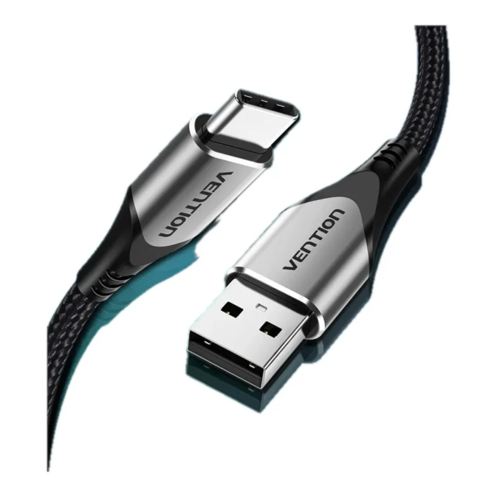 Cabo carregador vention USB-a para USB-c 50 cm 3A