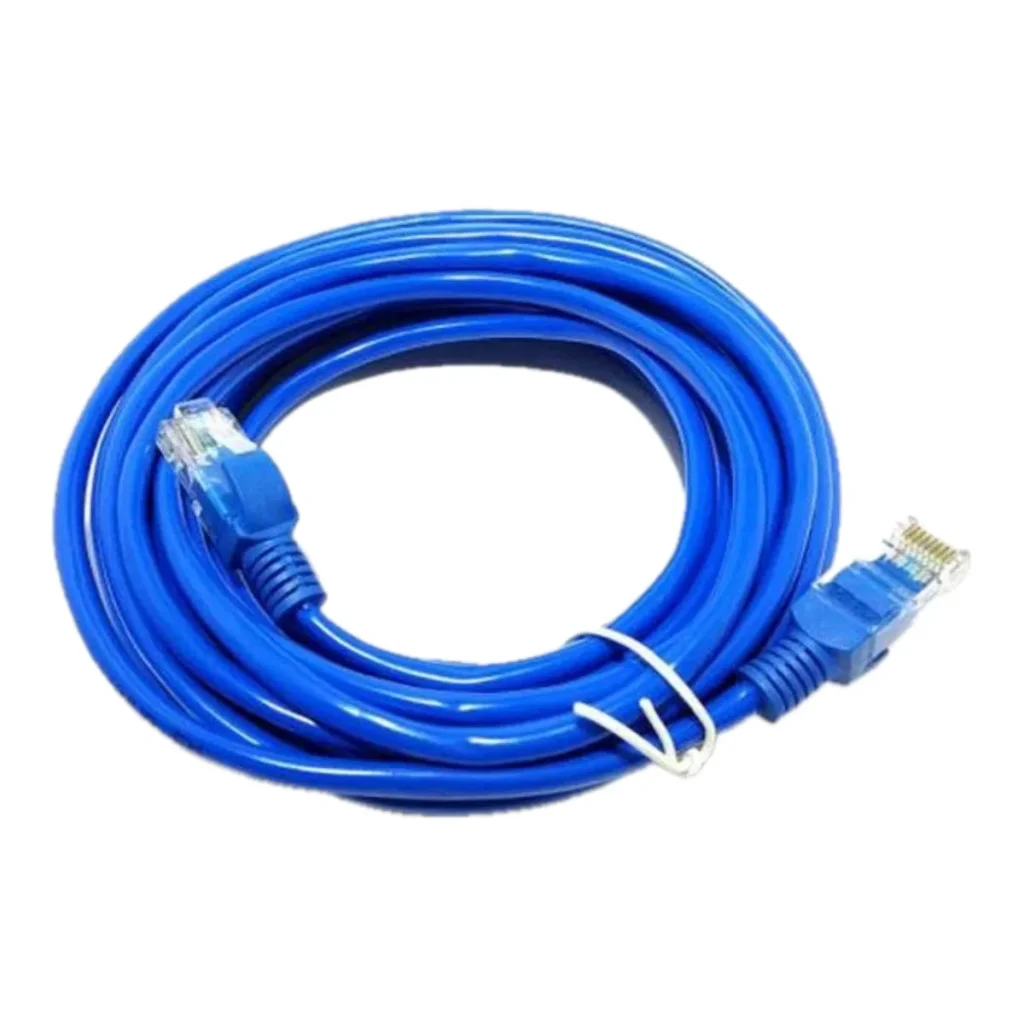 Cabo de rede 5 m com conectores RJ45 LE-303