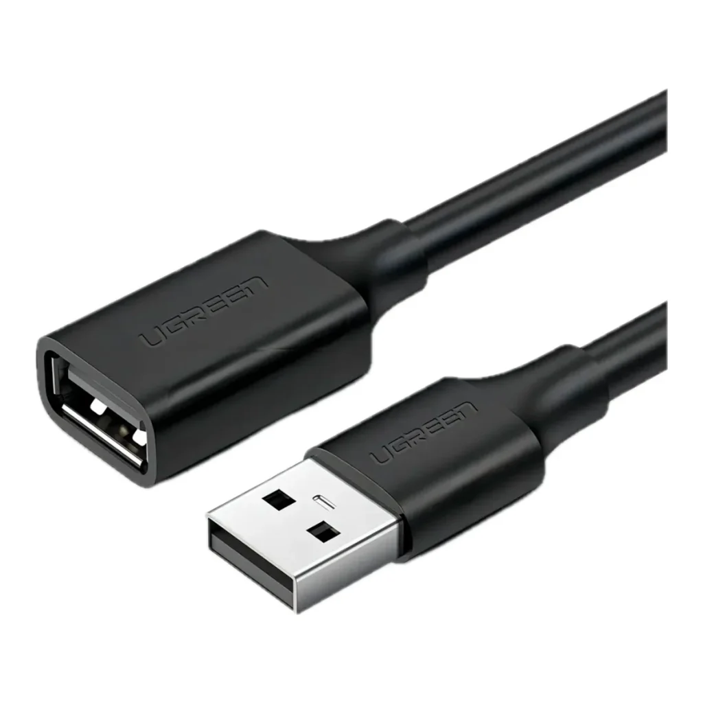 Cabo extensor USB 2.0 macho x fêmea ugreen US103 2 m