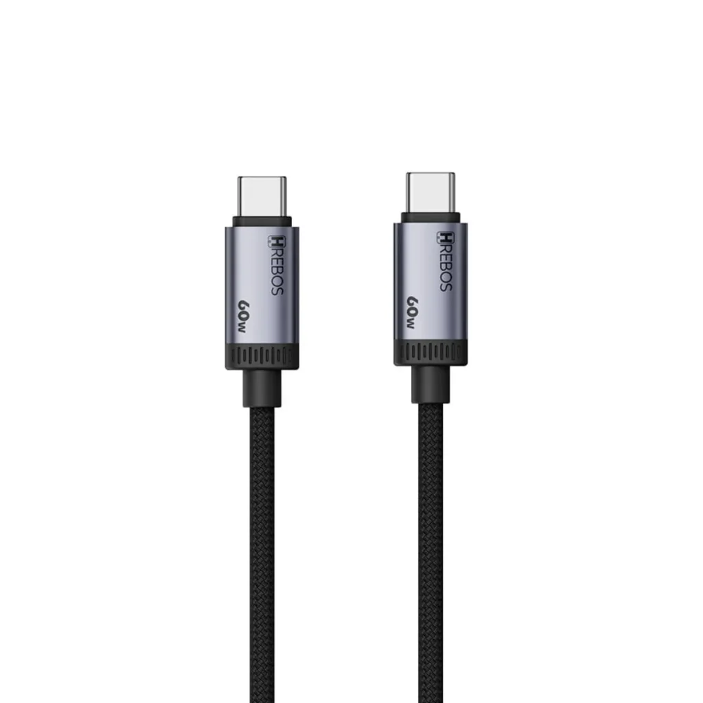 Cabo hrebos nova braid CB-691C USB-c para USB-c 60 w 2 m
