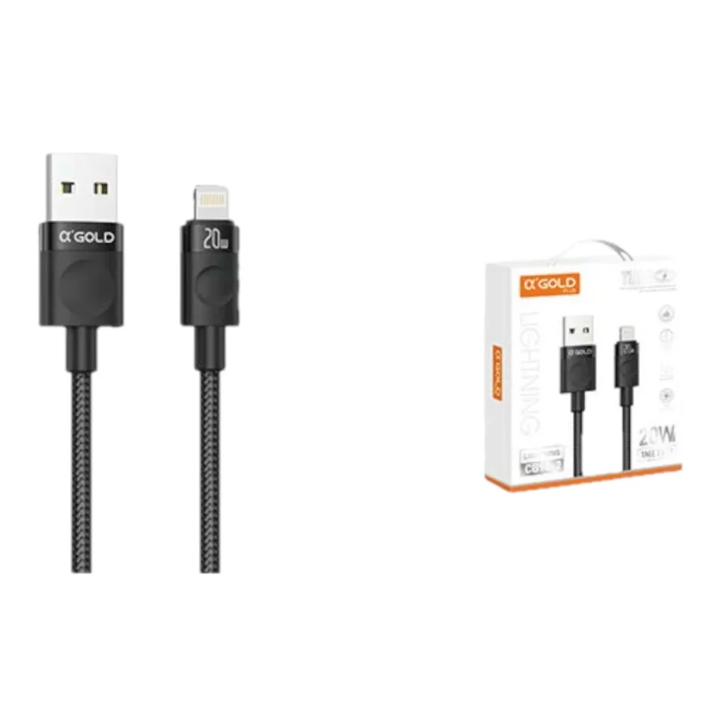 Cabo turbo USB para lightning 20W agold CB94-2