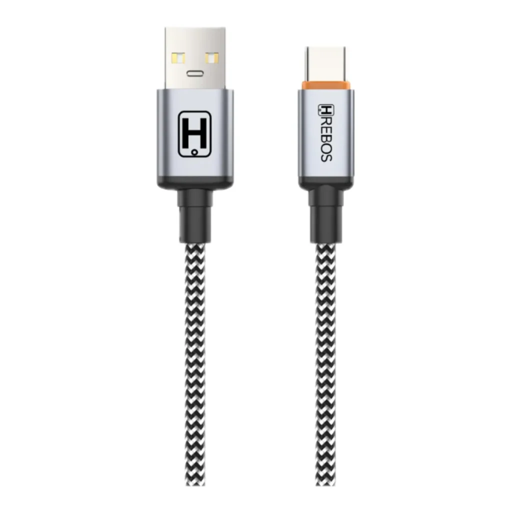 Cabo USB para tipo c 60W 2 m hrebos
