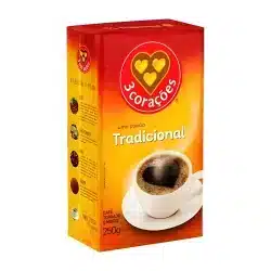 Café 3 Corações Tradicional 500 g a Vácuo — H&H Suprimentos Corporativos