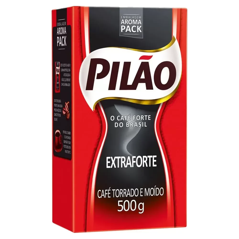 Café Pilão extra forte 500 g a vácuo