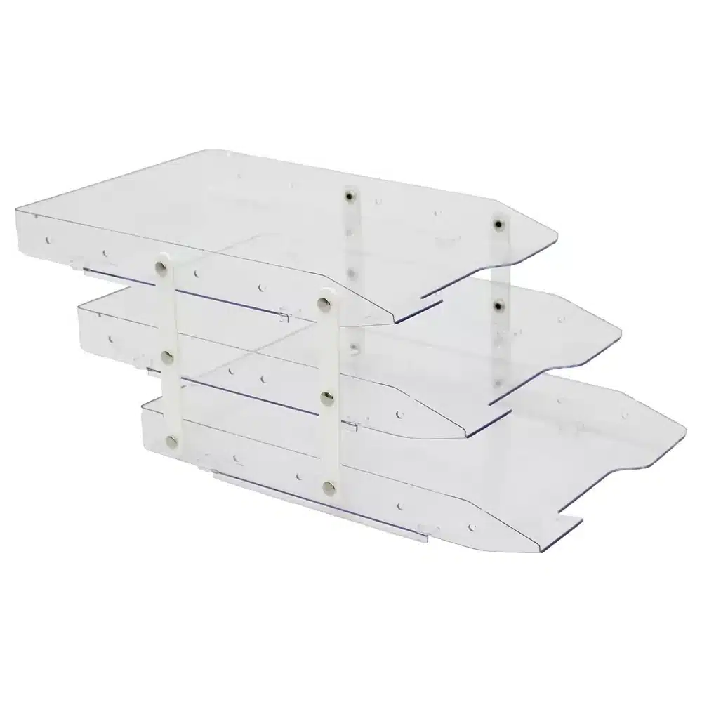 Caixa de correspondência tripla móvel cristal maxcril