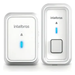 Campainha Sem Fio Intelbras CIB 101 Branca Bivolt com Bateria — H&H Suprimentos Corporativos