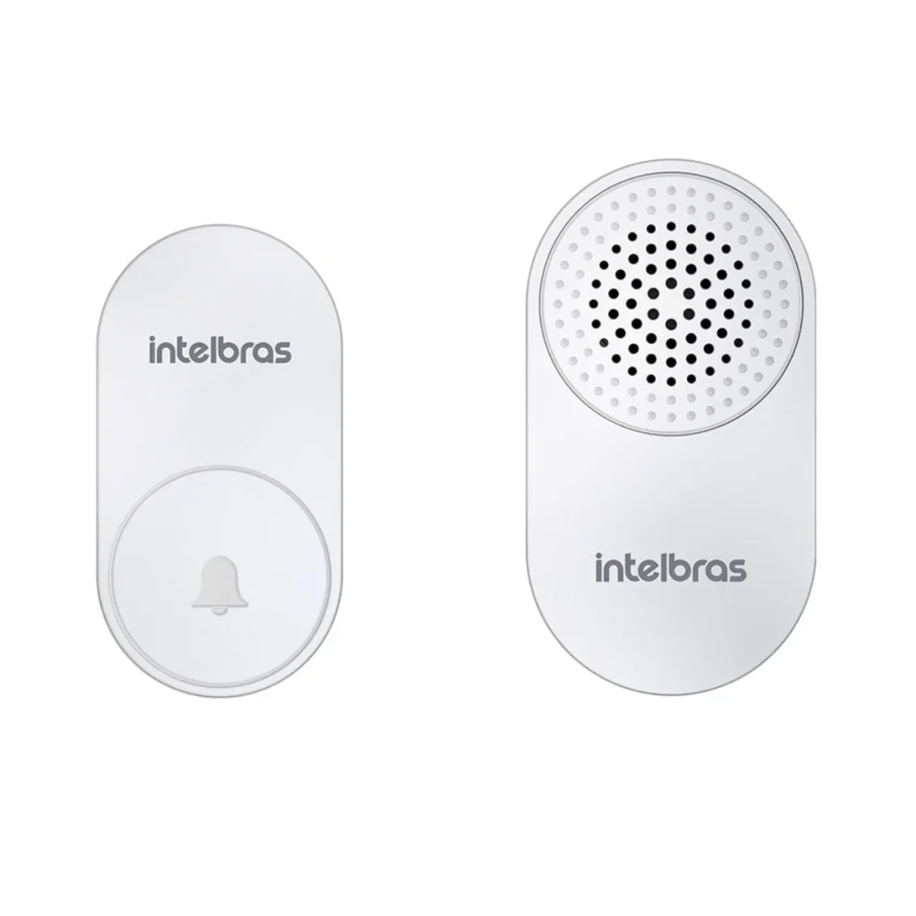 Campainha sem fio Intelbras cik 102 branca com bateria