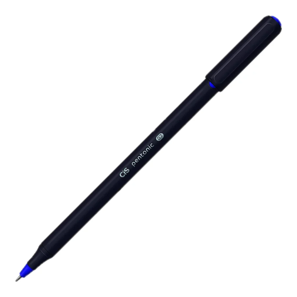 Caneta esferográfica cis pentonic 0.7 mm azul