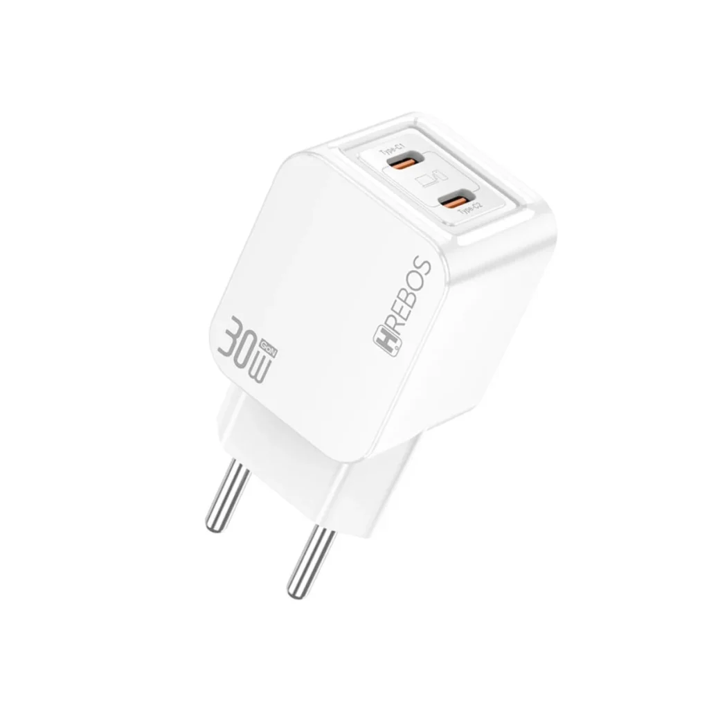 Carregador hrebos blink charge 30W dois USB-c com cabo lightning CRG-391CI